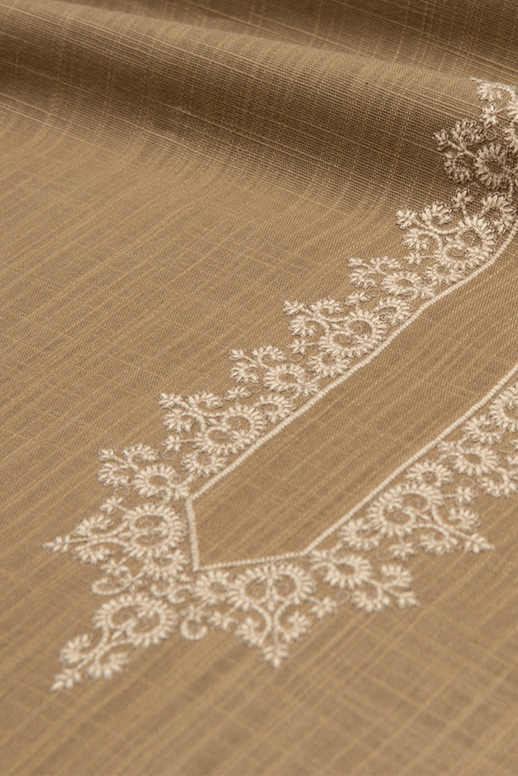 Picture of Pasha - Cotton Unstitched - Heritage Embroidered Dream - Available at Raja Sahib