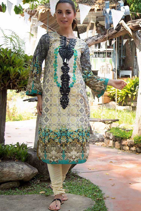 Picture of Lakhany - 6 WILD BLOSSOM 2 Piece Komal Spring Lawn Collection - Available at Raja Sahib