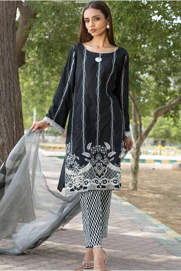 Black & White Embroidered Collection 2019