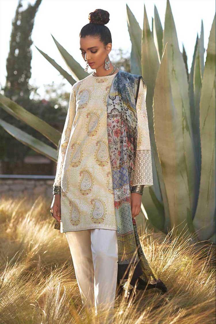 Picture of Zara Shahjahan - 11A-Minah A
 Summer Lawn Collection - Available at Raja Sahib