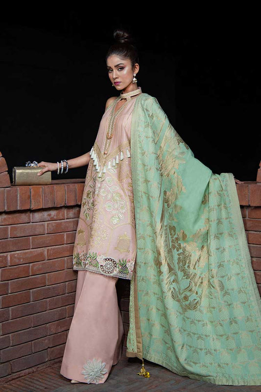 Picture of Anamta - Plain Lawn Back 1M Anamta Luxury Lawn Collection - Available at Raja Sahib