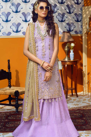 Picture of Asim Jofa - Ajor-4 Orne Mysorie Embroidered Chiffon Collection - Available at Raja Sahib