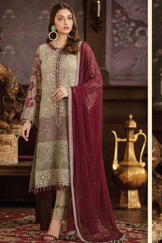FC 05 Caronation Embroidered Luxury Chiffon Collection Vol 5