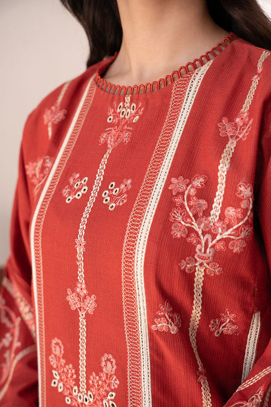 Picture of Vitalia - Winter Pret Essentials - Tangerine - Available at Raja Sahib