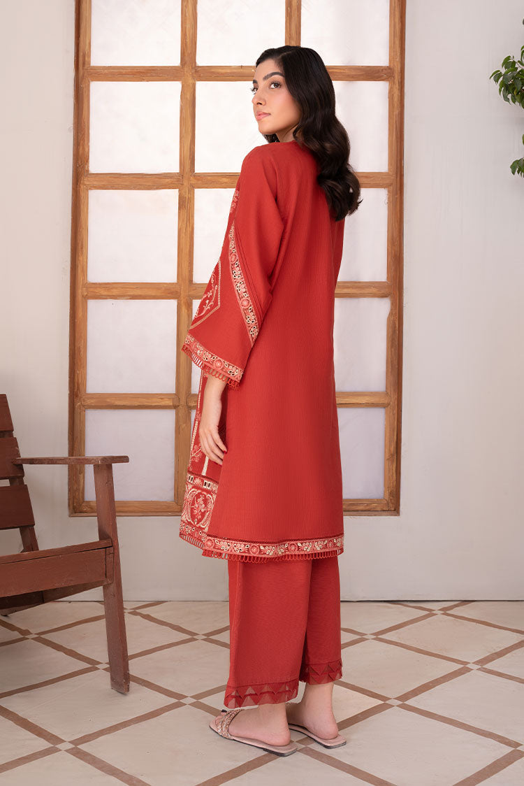 Picture of Vitalia - Winter Pret Essentials - Tangerine - Available at Raja Sahib