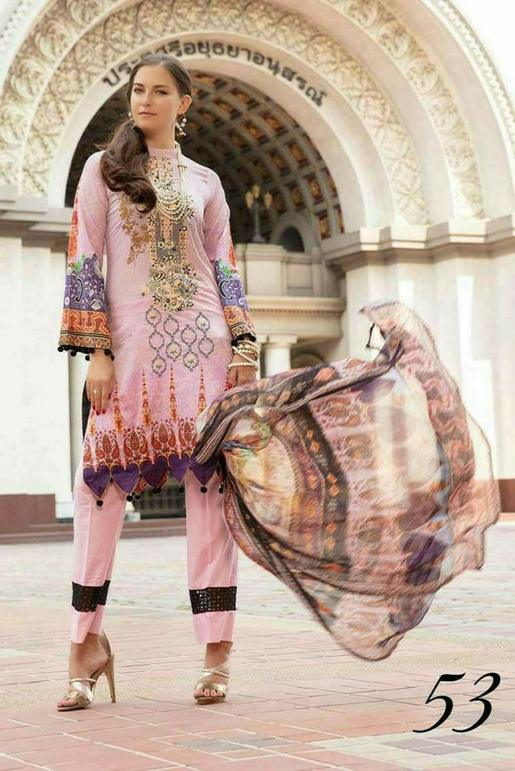 Picture of Shaista - Design 53 Arham Digital Printed Embroidered Lawn Collection - Available at Raja Sahib