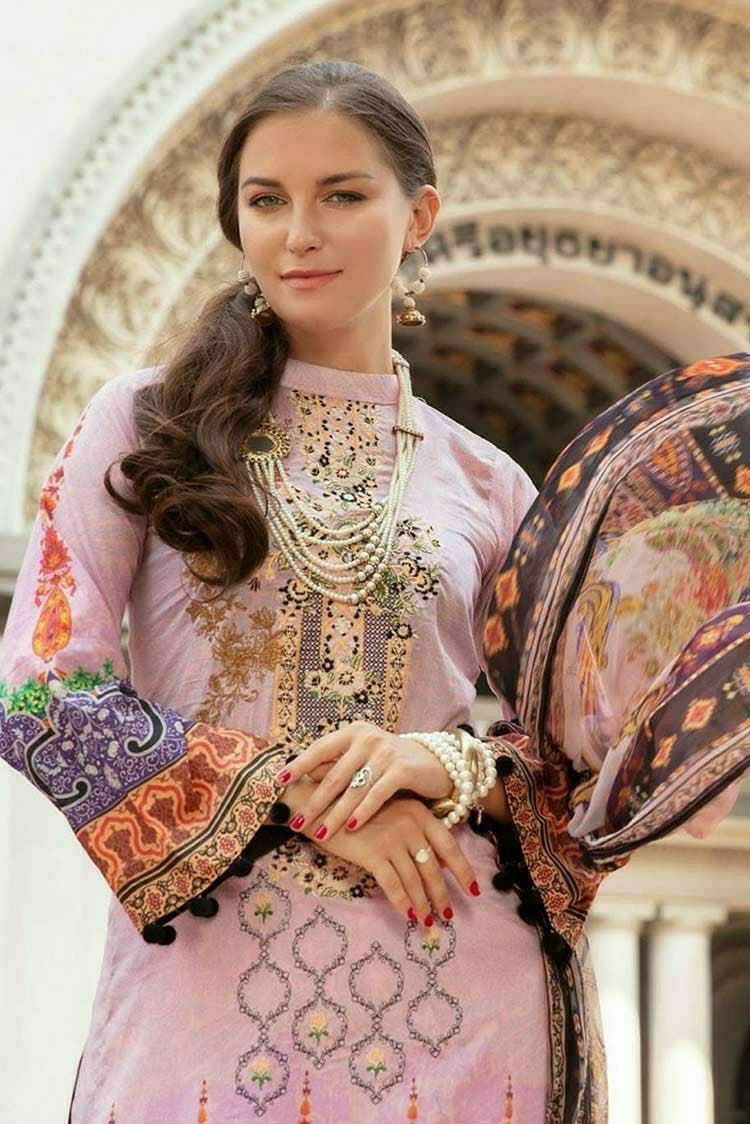 Picture of Shaista - Design 53 Arham Digital Printed Embroidered Lawn Collection - Available at Raja Sahib