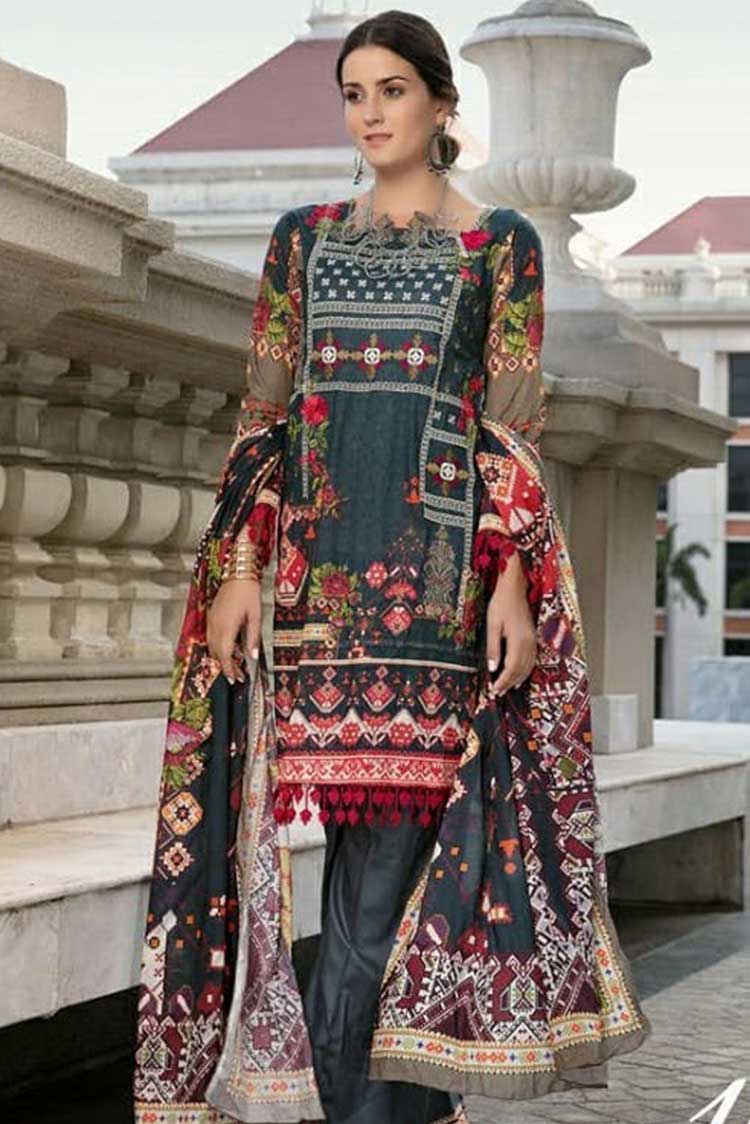 Picture of Shaista - Design 105 Minha Embroidered Lawn Collection - Available at Raja Sahib