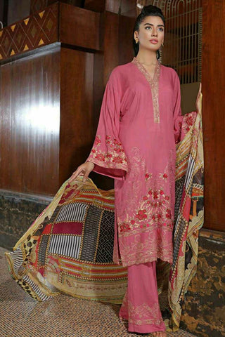 JH 408A Ajmi Embroidered Lawn Collection