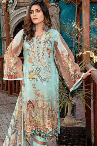 Riaz Arts - AE 55 Aafreen Embroidered Lawn Collection