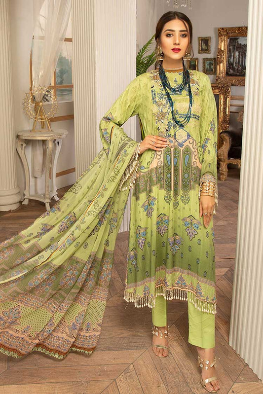 Picture of Shaista - Design 170 Saloni Embroidered Lawn Collection - Available at Raja Sahib