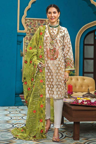 Picture of Gul Ahmed - 3 PC Embroidered Suit FE 289 Festive Premium Eid Collection - Available at Raja Sahib