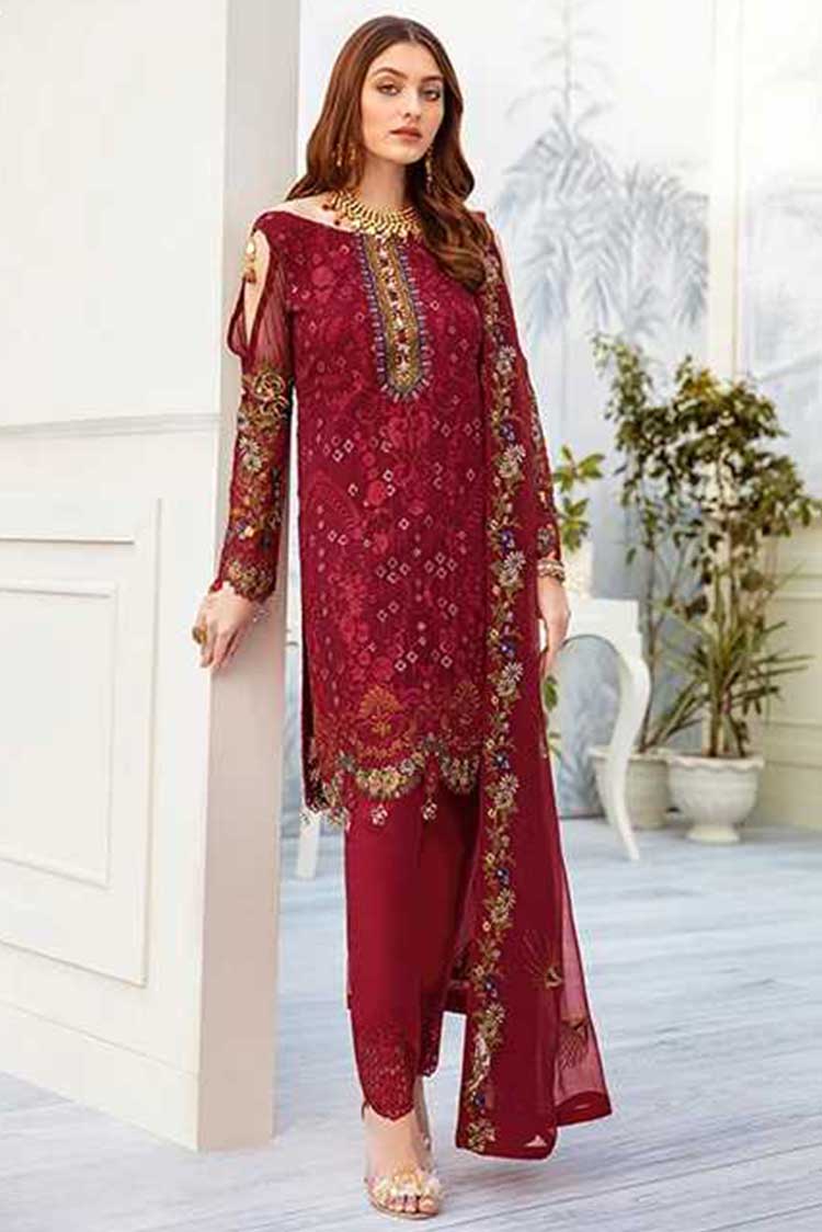 Picture of Ramsha - A 205 Chevron Embroidered Collection Vol 2 - Available at Raja Sahib