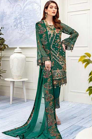 Picture of Ramsha - A 207 Chevron Embroidered Collection Vol 2 - Available at Raja Sahib