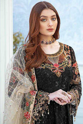 Picture of Ramsha - A 208 Chevron Embroidered Collection Vol 2 - Available at Raja Sahib