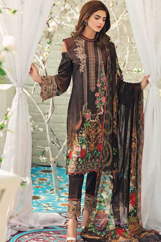 Five Star - Design 3 Vogue Embroidered Lawn Collection