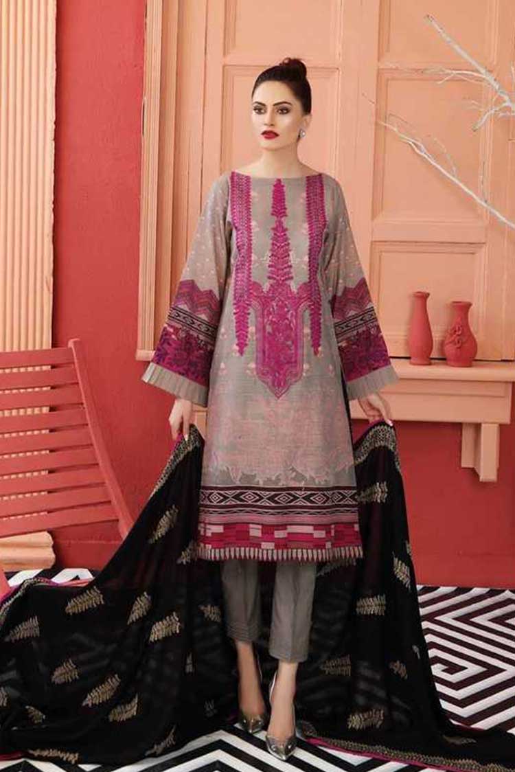 Picture of Charizma - CKD 05 Fairy Meadows Embroidered Khaddar Collection - Available at Raja Sahib