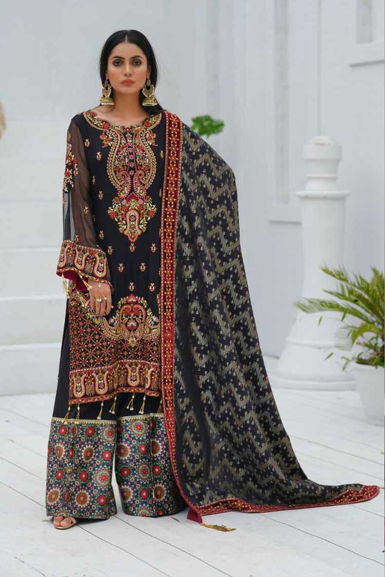 Picture of Anamta - S 04 Soni Mah e Meer Embroidered Collection - Available at Raja Sahib