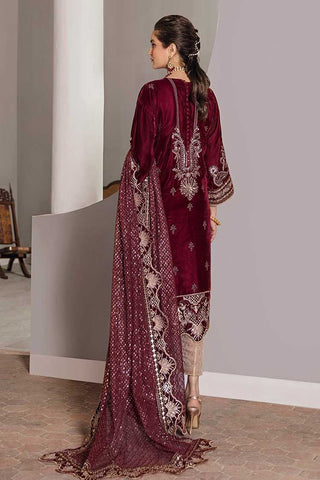 Afrozeh - 07 Laila Naghma Embroidered Velvet Collection