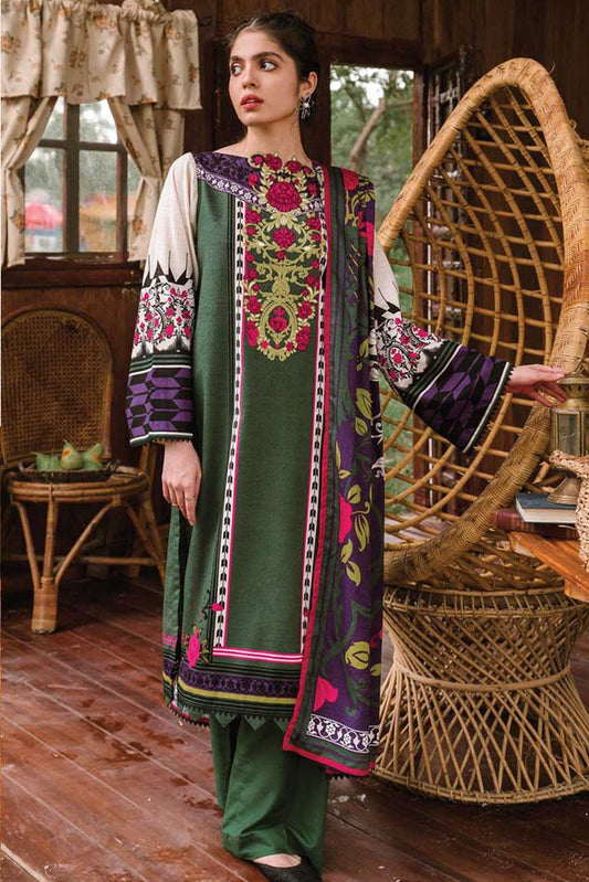 Picture of Orient - Design 163A 3PC Khaddar Suit Mysa Winter Collection Vol 1 - Available at Raja Sahib