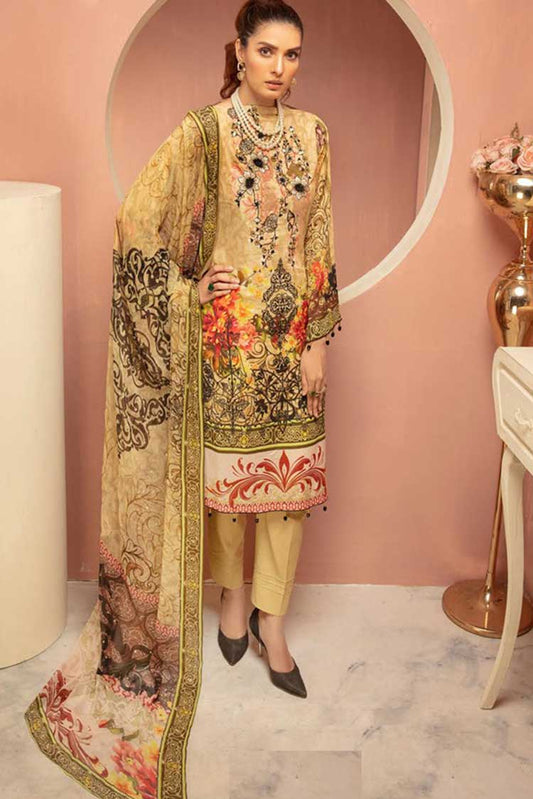 Picture of Shaista - Design 28 Haniya Digital Embroidered Lawn Collection - Available at Raja Sahib