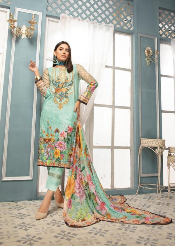 Picture of Johra - 3 PC Esme 70 Summer Lawn Collection - Available at Raja Sahib