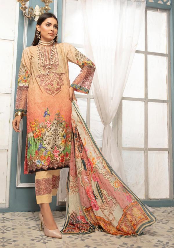 Picture of Johra - 3 PC Esme 78 Summer Lawn Collection - Available at Raja Sahib