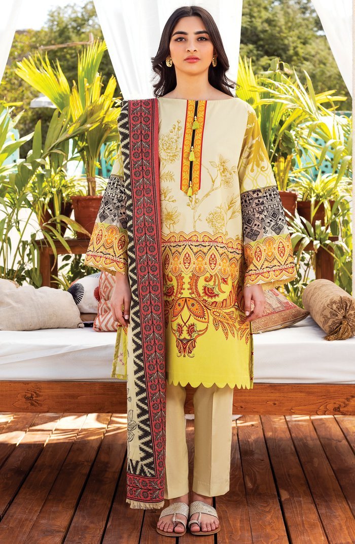 Picture of Orient - 142A Guzarish Printed Lawn Collection - Available at Raja Sahib