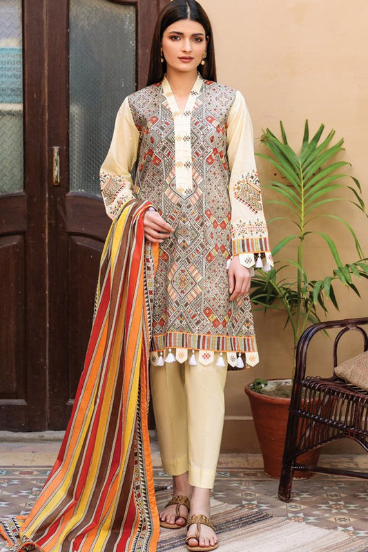 Picture of Orient - 1B Guzarish Printed Lawn Collection - Available at Raja Sahib