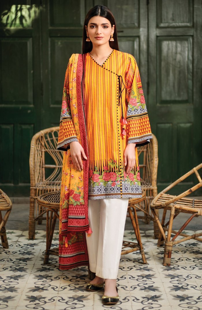 Picture of Orient - 24A Guzarish Printed Lawn Collection - Available at Raja Sahib