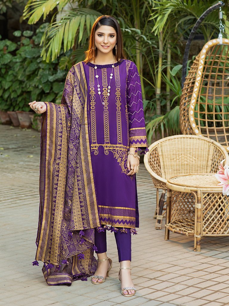 Picture of Salitex - 3 PC Estela 716B Embroidered Lawn Collection - Available at Raja Sahib