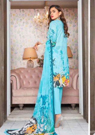 Riaz Arts - 3 PC Digital Embroidered Printed 4 Generation Lawn Collection