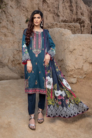 Z.S Textile 3 PC Subhhata D-8 Embroidered Lawn Collection 2021