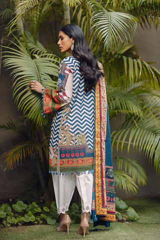 Afsaneh 3 PC Fardeen 18A Summer Lawn Collection 2021