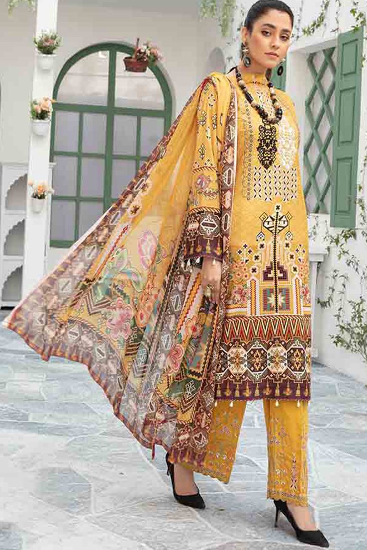 Picture of Shaista - 3 PC Embroidered D-191 Nimra Lawn Collection - Available at Raja Sahib