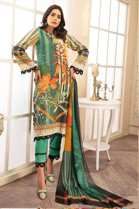 Picture of Shaista - Design 352 Printed Lawn Brosha Collection - Available at Raja Sahib