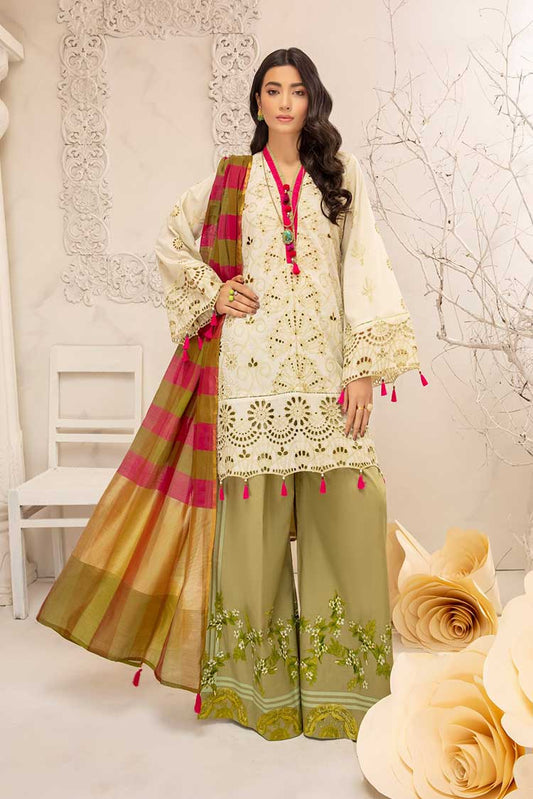 Picture of Z.S Textile - K6 3 Kalyan Festive Embroidered Chikankaari Collection Vol 6 - Available at Raja Sahib