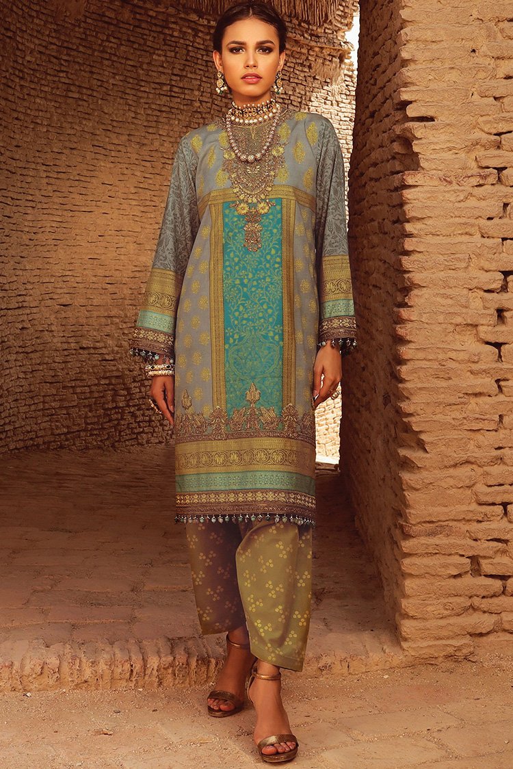 Picture of Al Karam - 2 PC D-FC23I Festive Collection - Available at Raja Sahib