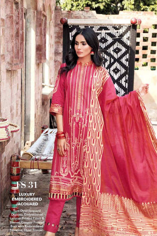 Picture of Gul Ahmed - 3 PC Luxury Embroidered Lawn FS31 Premium Lawn Summer Collection - Available at Raja Sahib