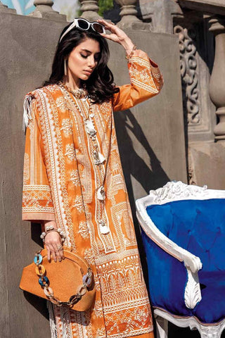 Gul Ahmed - 3 PC Luxury Embroidered Chiffon SP55 Premium Lawn Summer Collection