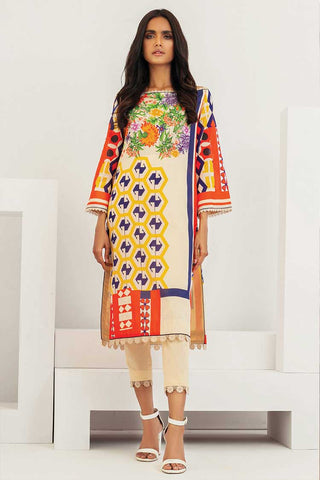 2 PC Printed Lawn Suit SS0021A Spring Summer Lawn Collection Vol 2