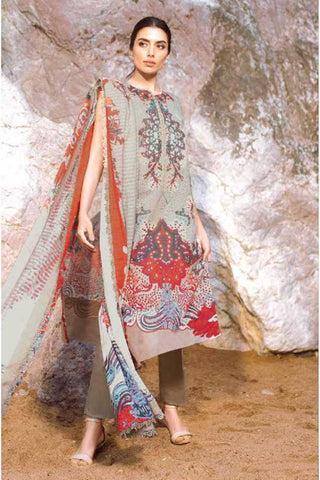 Al Karam - 3 PC Printed Lawn Suit SS005B Spring Summer Lawn Collection Vol 2