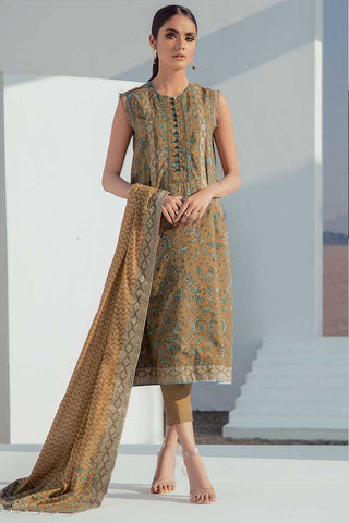 Picture of Al Karam - 3 PC Printed Lawn Suit SS021B Spring Summer Lawn Collection Vol 1 - Available at Raja Sahib