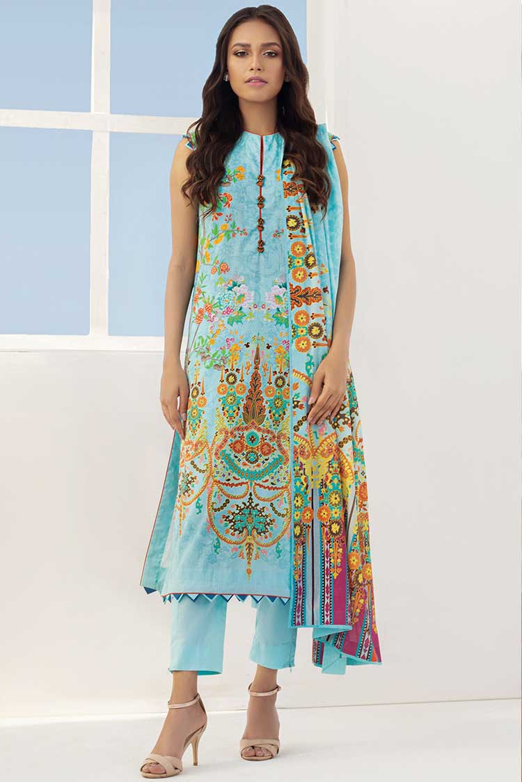 Picture of Al Karam - 3 PC Printed Lawn Suit SS111A Spring Summer Lawn Collection Vol 2 - Available at Raja Sahib