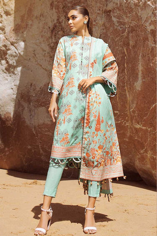 Al Karam - 3 PC Printed Lawn Suit SS141A Spring Summer Lawn Collection Vol 2