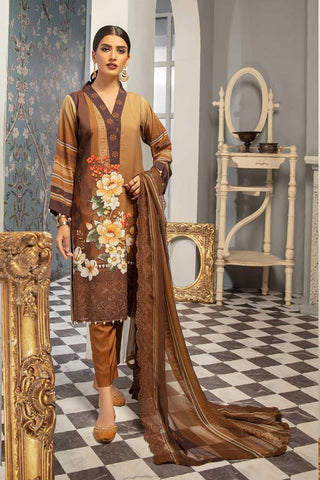 Picture of Riaz Arts - Design 04 Mahees Embroidered Viscose Collection - Available at Raja Sahib