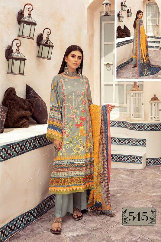 Picture of Shaista - Design 545 Rubash Embroidered Viscose Collection - Available at Raja Sahib