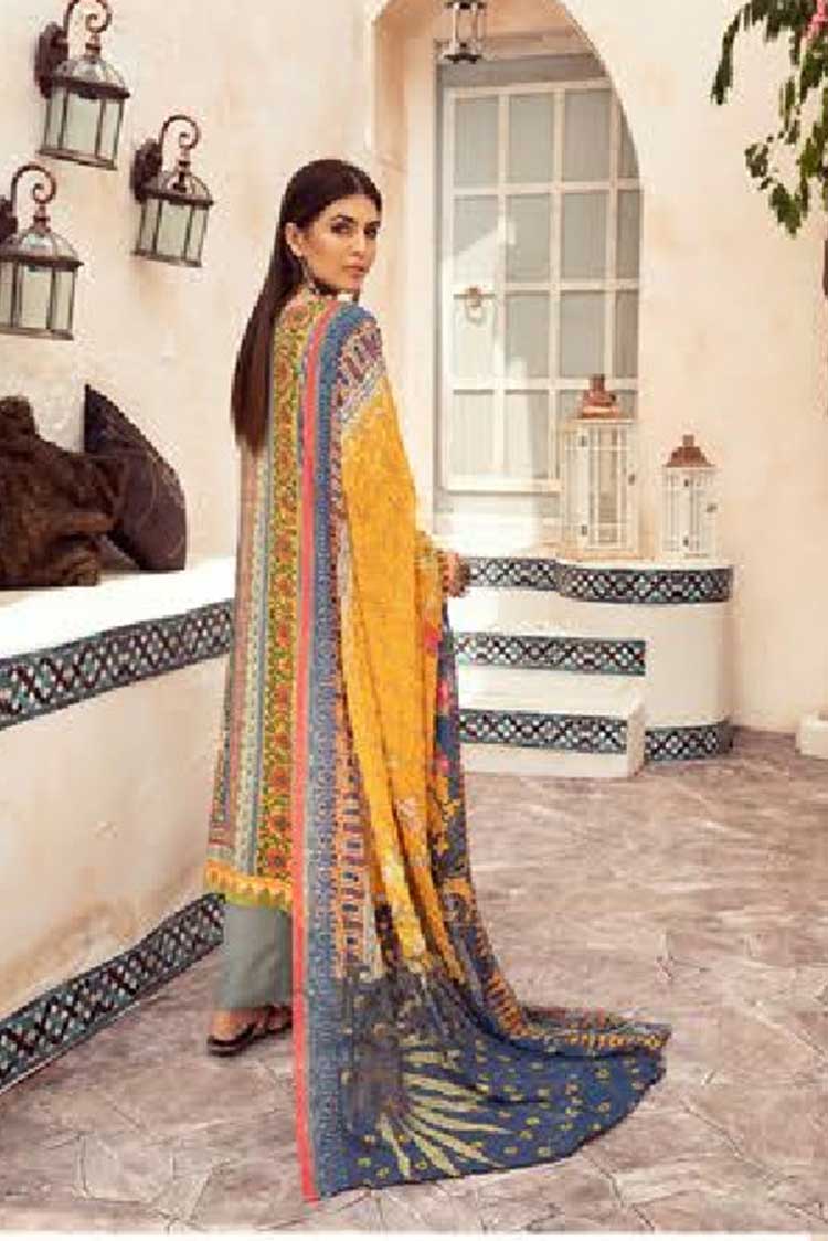 Picture of Shaista - Design 545 Rubash Embroidered Viscose Collection - Available at Raja Sahib