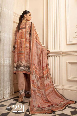 Johra - JR 221 Tulip Embroidered Banarsi Jacquard Viscose Collection