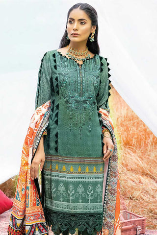 Al Zohaib Textile - WB21 10 Wintry Breeze Embroidered Shawl Collection